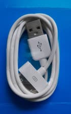 Image of 30 Pin to USB Charging Cable for Apple iPhone 3GS, 4,iPods, iPads 1/2 etc