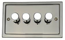 Image of G&H Trimline Polished Chrome TC2 Light Switches, Plug Sockets, Dimmers, Toggles