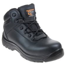 Image of SAFETY BOOTS LEATHER COMPOSITE TOE CAP not STEEL LIGHT PADDED GRAFTERS SIZE 4-13