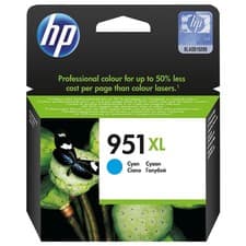 Image of Genuine HP 951XL Cyan High Capacity Ink Cartridge CN046AE