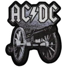 Image of AC/DC sew on patch For Those About To Rock - Official merchandise - Free postage