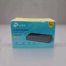 Image of TP-Link 8 Port Gigabit Desktop Switch - LS1008G, Brand New , Sealed Box