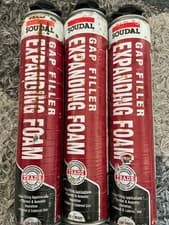 Image of Soudal 116745 Expanding Foam - 750ml x 3 cans.