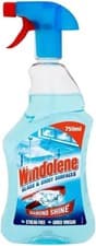 Image of Windolene Glass and Shiny Surfaces Spray Window Cleaner Pack of 6 x 750ml
