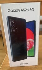 Image of Samsung Galaxy A52s 5G SM-A528B/DS  128GB  Awesome Black Unlocked Boxed unopened