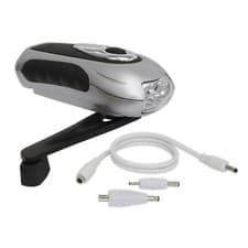 Image of Sealey 3 Led Wind-Up Rechargeable Torch Lights Torches Lighting Led Torches