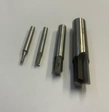 Image of Flatted Shank HSS 2FL Slot Drill STRAIGHT FLUTE DIN327