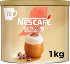 Image of Nescafe Gold Cappuccino Unsweetend Taste Instant Coffee 1Kg Tin