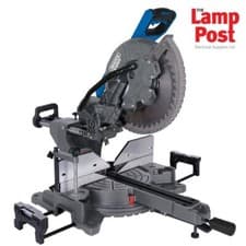 Image of Draper 79901 305mm Double Bevel Sliding Compound 2000W Mitre Wood Saw & Blade
