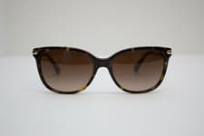 Image of Coach Sunglasses HC8132 529113 Dark Tortoise/Brown Gradient 57 mm Non-Polarized