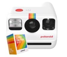 Image of Polaroid Go Gen 2 Instant Camera - White - With 16 Shot Film Pack