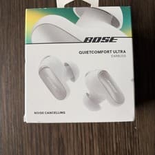 Image of Bose QuietComfort Ultra In-Ear Wireless Earbuds, White/Smoke 1st Gen - Brand New
