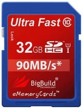 Image of 32GB Memory Card for HD GoPro HERO2 Professional + Full HD Video 32GIG SD SDHC