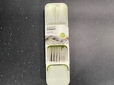 Image of Joseph Joseph New Drawer Store Compact White 24 Piece Cutlery Organiser RRP £18