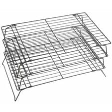 Image of KitchenCraft Non-Stick Cooling Rack 3 Tier 40 x 25 x 22cm