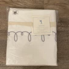 Image of POTTERY BARN KIDS FULL/QUEEN DUVET COVER 100% COTTON MARGOT CORDED DUVET $149