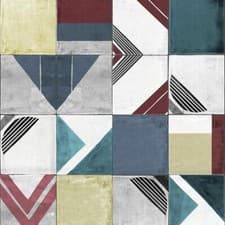 Image of 1.5m x 45cm TRENDYLINE TILE STICKY BACK PLASTIC FILM SELF ADHESIVE VINYL FILM