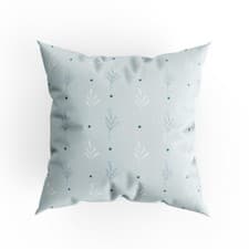 Image of Cushion Cover 40 x 40 cm Unique Full Print Pastel Floral Pattern III EU Made
