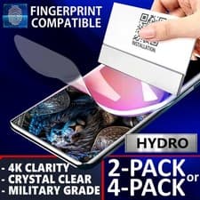 Image of For HTC Wildfire E Plus / Star Crystal Clear HD Hydrogel Screen Protector Film