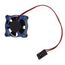 Image of Dark Blue Motor Cooling Fan 30x30mm Aluminium Alloy Fast Cooling Lightweight❀