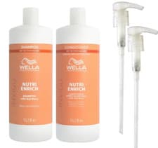 Image of Wella Nutri Enrich Shampoo & Conditioner Invigo / Set/ Kit/ Duo Pack 2 x 1000 ml