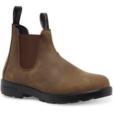 Image of Hard Yakka Brunswick saddle brown nubuck memory foam Chelsea dealer boots