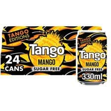 Image of Tango Mango Sugar Free, 330 ml (Pack of 24)