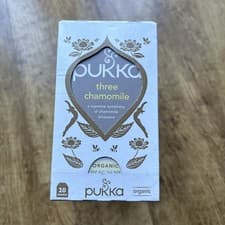 Image of Pukka Three Chamomile - 4 x 20 boxes (80 sachets)