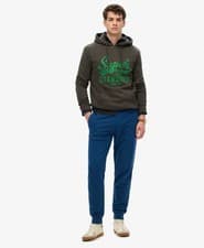 Image of Superdry Mens Essential Logo Half Brushed Joggers