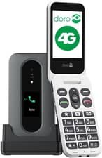 Image of Doro Leva L30 Senior Mobile Phone External Screen Camera Graphite