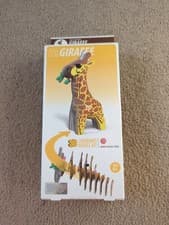 Image of Eugy 3D Cardboard Model Kit Giraffe Brand New