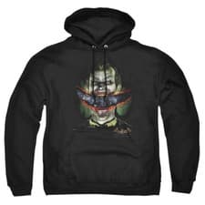 Image of Batman Arkham Asylum "Crazy Lips" Pullover Hoodie, Sweatshirt, Long Sleeve Tee