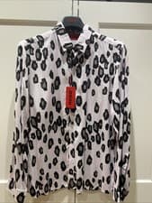 Image of HUGO BOSS EMERO STRAIGHT FIT PERFORMANCE SHIRT WHITE SZ LARGE BNWT RRP £129 ❤️
