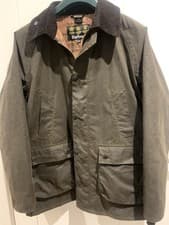 Image of Barbour bedale wax jacket Sample Olive Green 42'' brand new