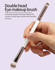 Image of 1pc Maange Double-Ended Eye Shadow Brush,Blending Brush,Concealer Brush, Makeup