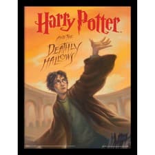 Image of Harry Potter and the Deathly Hallows - Official 30 x 40cm Framed Book Print