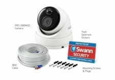 Image of Swann PIR CCTV Dome Camera PRO-1080MSD Heat Thermal Sensing 1080p HD x1