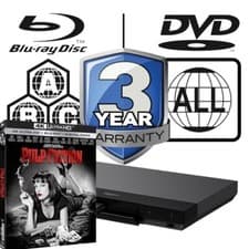 Image of Sony Blu-ray Player UBP-X700 All Zone Code Free MultiRegion 4K inc Pulp Fiction