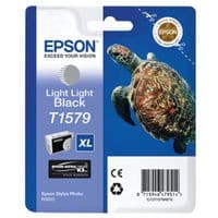 Image of Epson T1579 Turtle UltraChrome Ink Cartridge High Yield Light Light Black