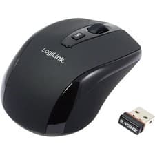 Image of LogiLink® ID0031 Mouse Optical Wireless 2.4 GHz Mini - Black