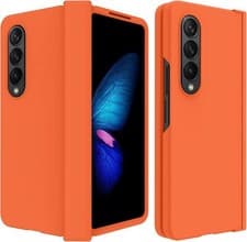 Image of Samsung Galaxy Z Fold6 Fold5 Fold4 Silicone Skin-Friendly Shookproof Case Cover