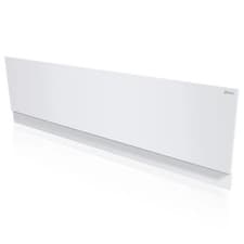 Image of Halite Waterproof 1700mm Front Bath Panel and Plinth - Gloss White