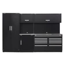Image of Sealey APMSCOMBO2SS Modular Storage System Combo - Stainless Steel Worktop