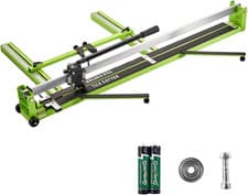 Image of Vevor 47 Inch Manual Tile Cutter 1.4 Inch Cutting Machine Guide All Steel Frame