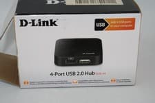 Image of D-Link DUB-H4 desktop 4 port USB 2.0 hub NEW EX DISPLAY
