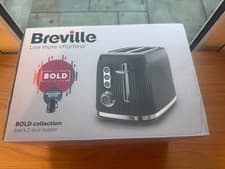 Image of Breville Bold Collection Black 2 Slice Toaster – Brand New Sealed – Box Damage