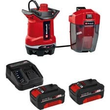 Image of Einhell GE-DP 18/25 Li 18v Cordless Dirty Water Pump 7500 l/h 2 x 4ah Li-ion