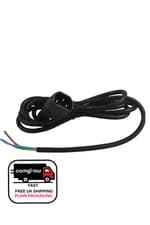 Image of Mains Power Lead LEC C14 To Free Ends 240V Ac 10A 2M Black