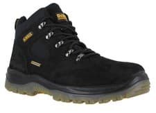 Image of DeWalt Challenger Mens Black Nubuck Waterproof Safety S3 Steel Toe Work Boots