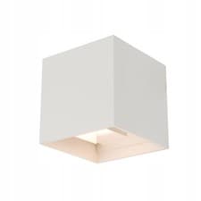 Image of 2x4w Led Wall Light 3000k Warm White Ip44 Aluminium Two-way Garden Lamp